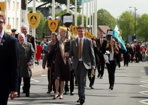 People in the 2014 Parade